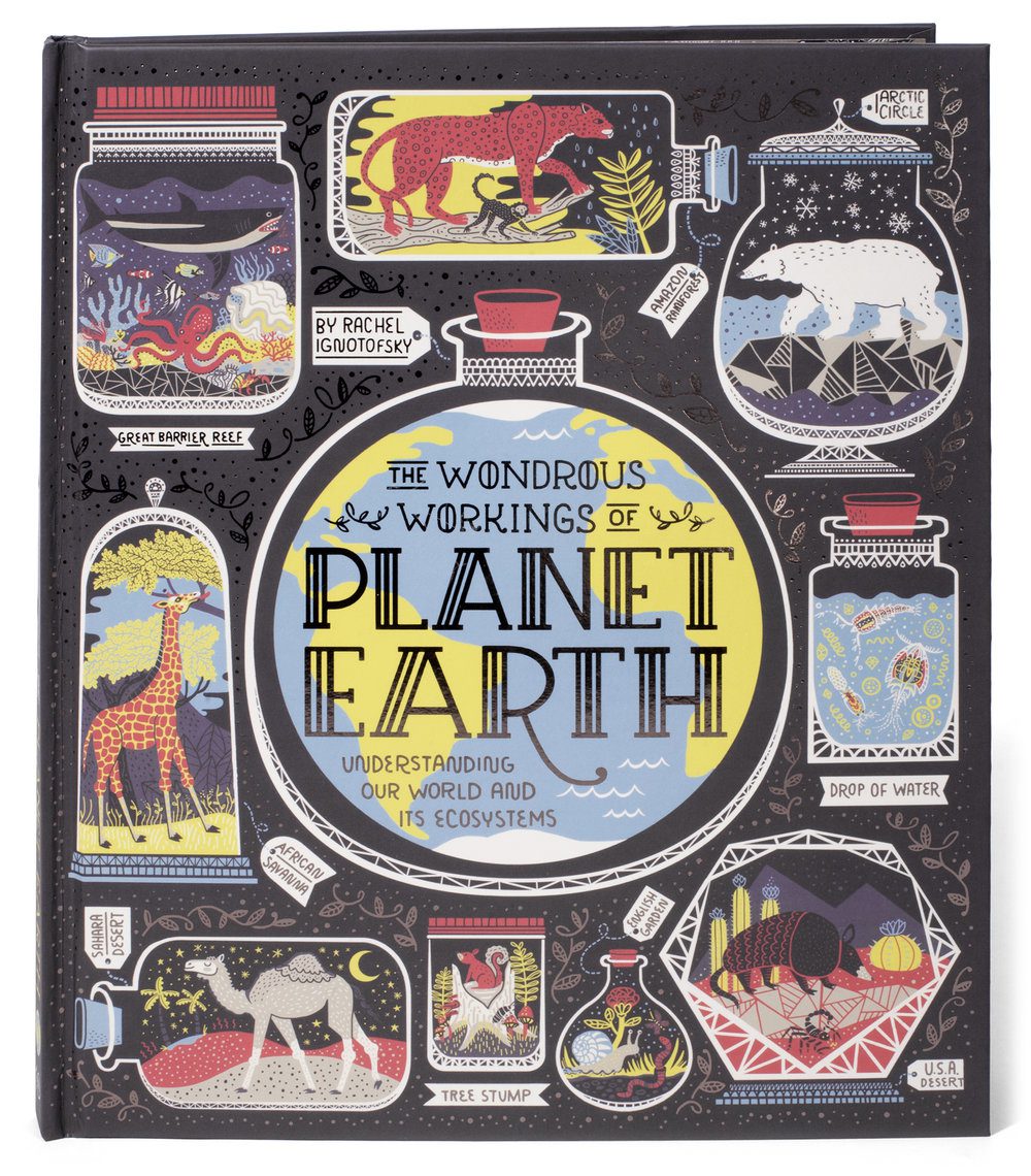 10 meilleurs livres de non-fiction pour enfants - Le fonctionnement merveilleux de la planète Terre par Rachel Ignotofsky