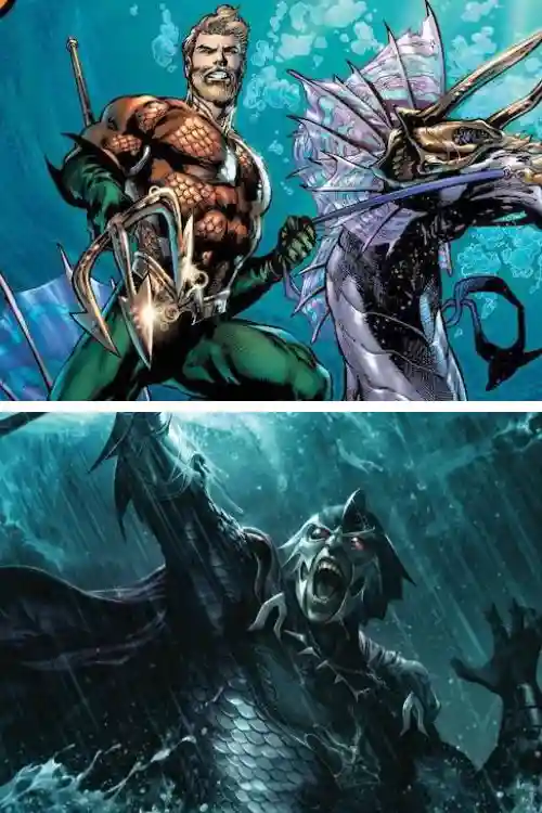 Aquaman et Ocean Master