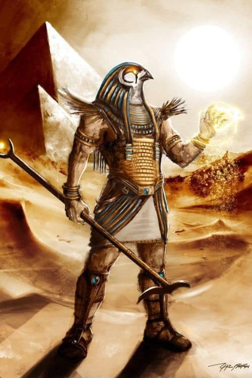 Divinités célestes de différentes mythologies - Horus - Mythologie égyptienne