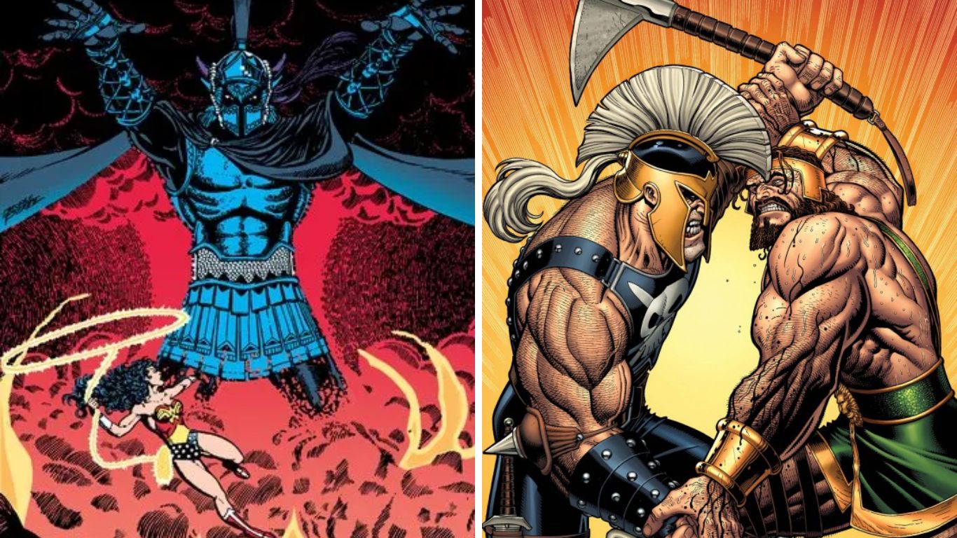 Characters who can Appear in Both Marvel and DC - Ares