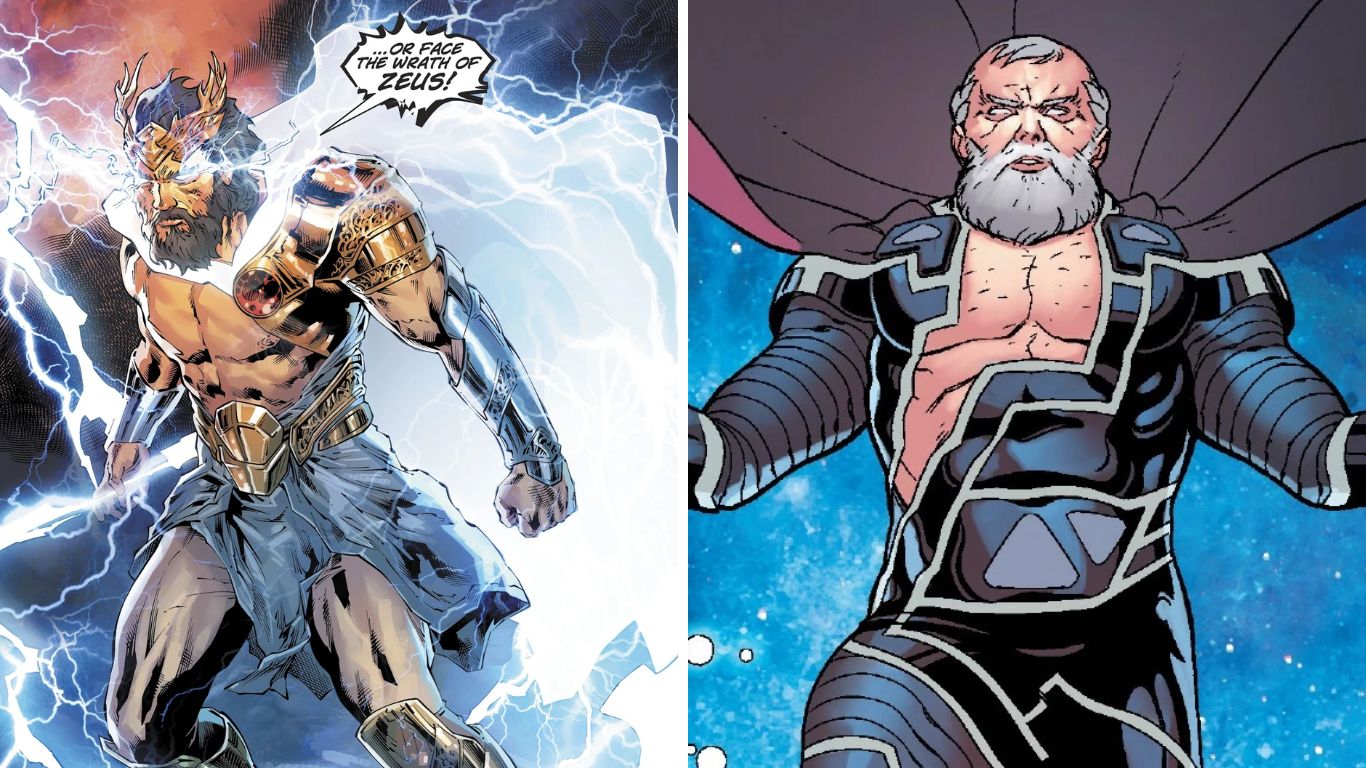 Characters who can Appear in Both Marvel and DC - Zeus