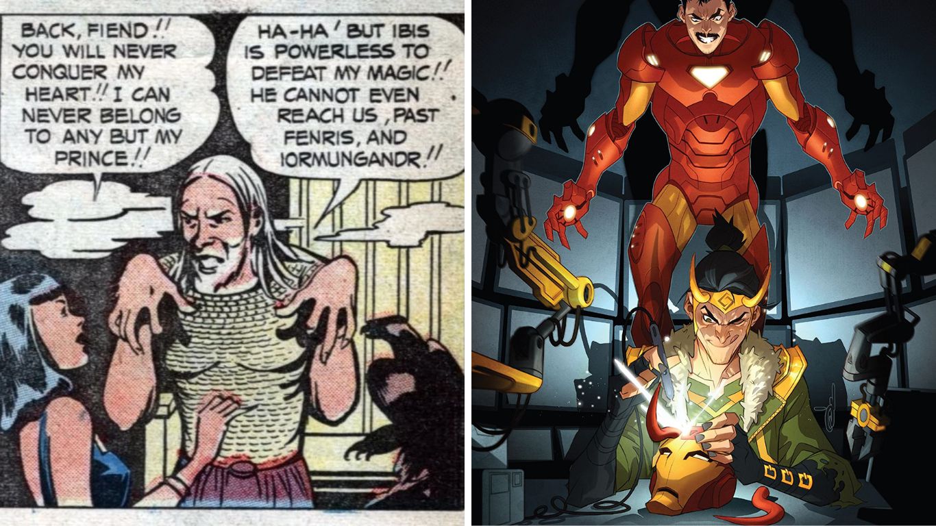 Characters who can Appear in Both Marvel and DC - Loki