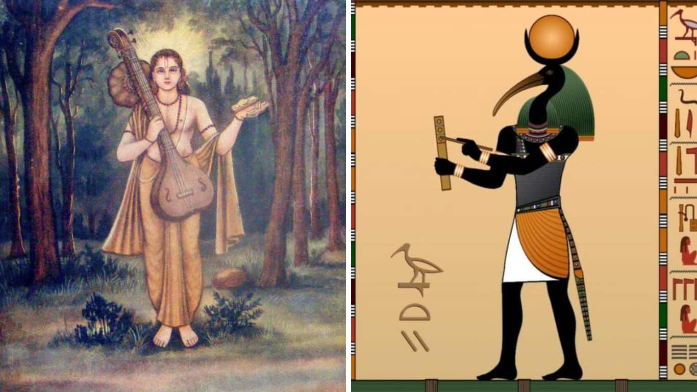 Narada and Hermes