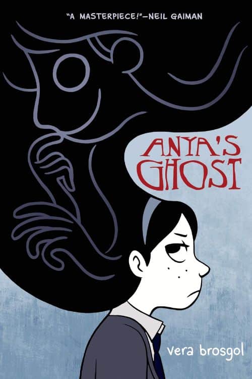 10 Wordless Comics that Tell Compelling Stories - "Anya's Ghost" by Vera Brosgol