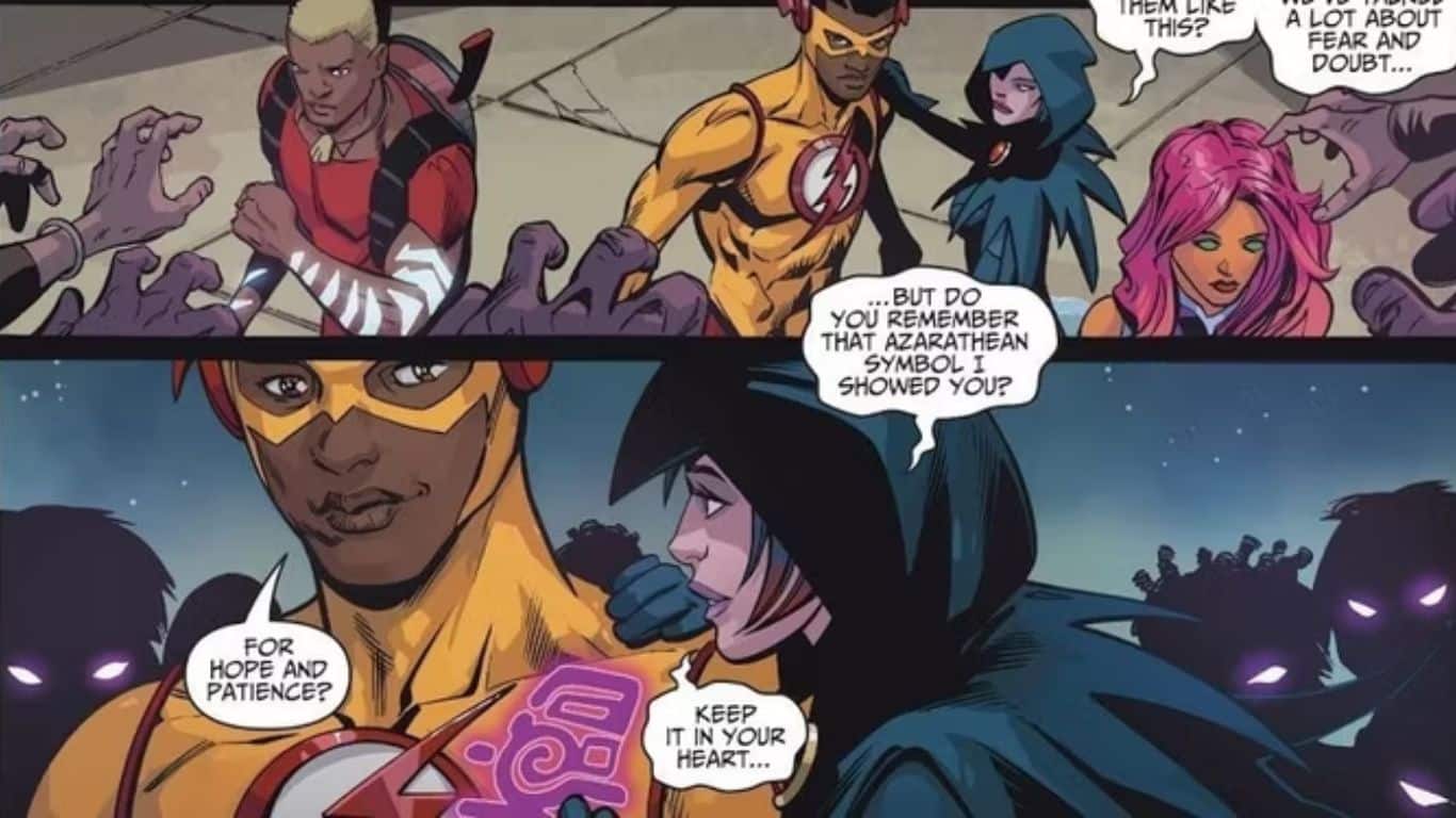 10 meilleurs arcs d'histoire romantique dans DC Comics - Raven et Kid Flash