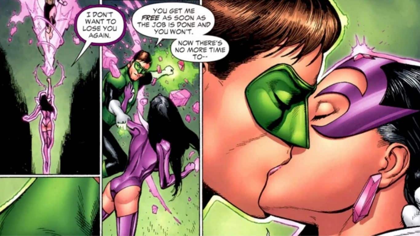Hal Jordan et Carol Ferris
