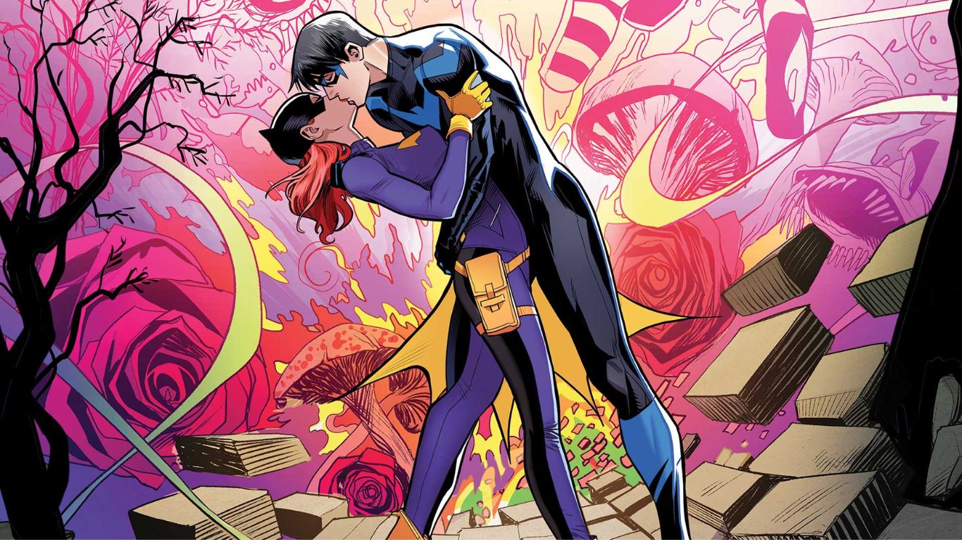 10 meilleurs arcs d'histoire romantique dans DC Comics - Nightwing et Batgirl