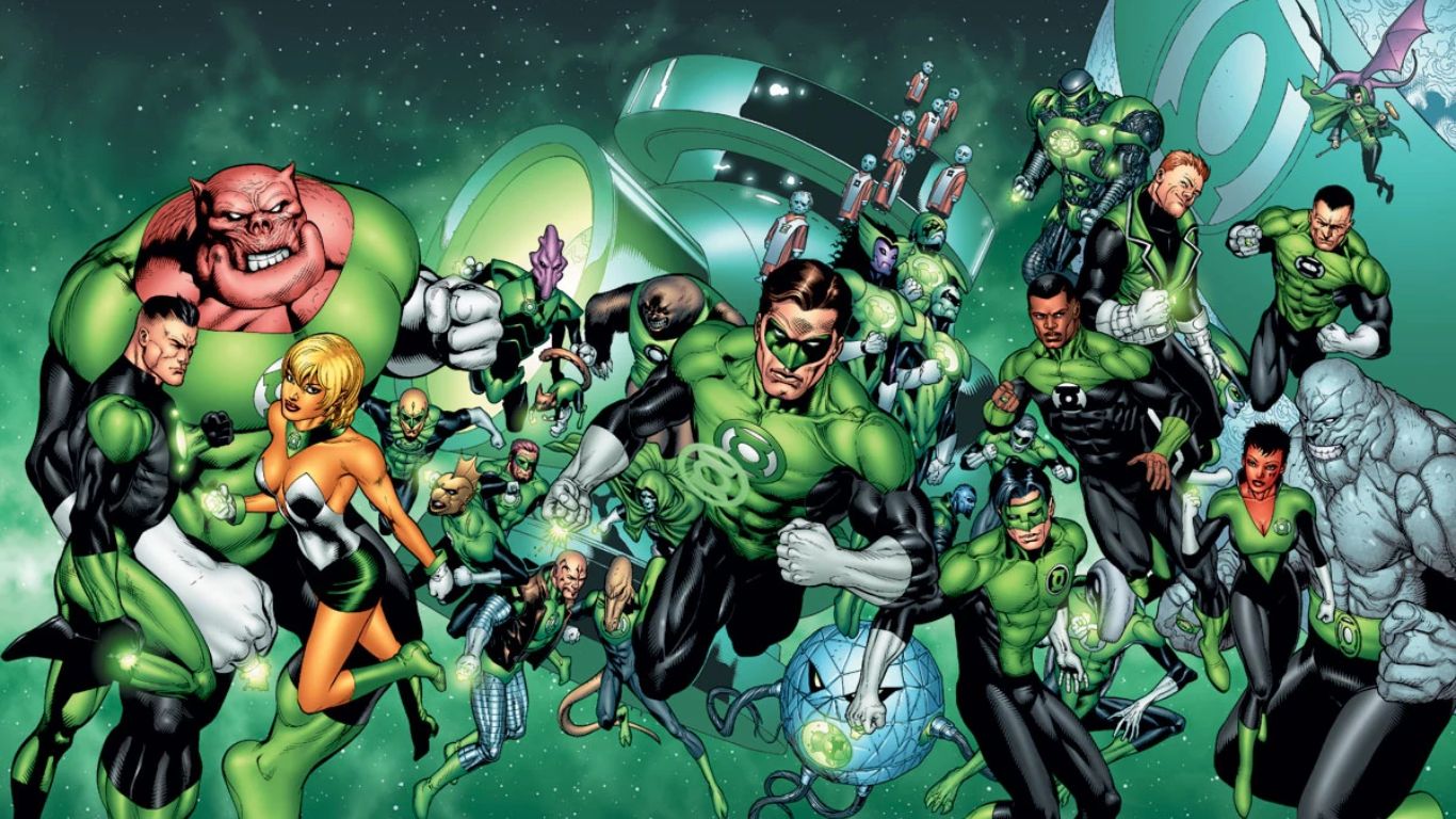 Toutes les équipes majeures de super-héros de l'univers DC - Green Lantern Corps