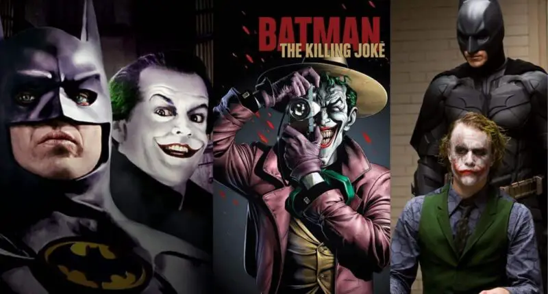 Ranking de la pareja de Batman y Joker en películas y series