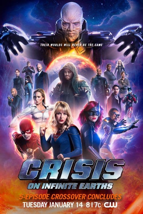 10 meilleurs crossovers dans les films et émissions de super-héros - Crisis on Infinite Earths (Arrowverse)