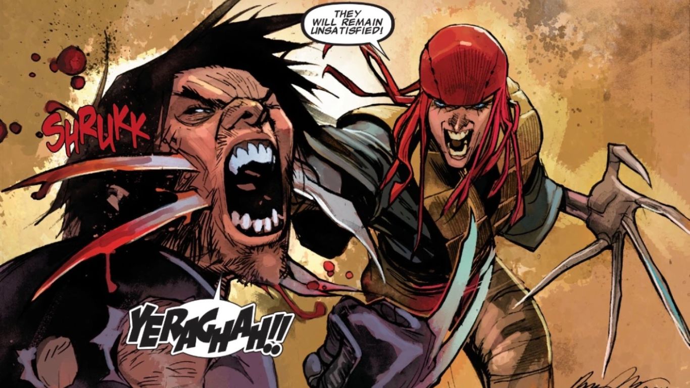 Ranking Wolverine's Top 10 Epic Battles in Marvel Comics - Wolverine and Lady Deathstrike