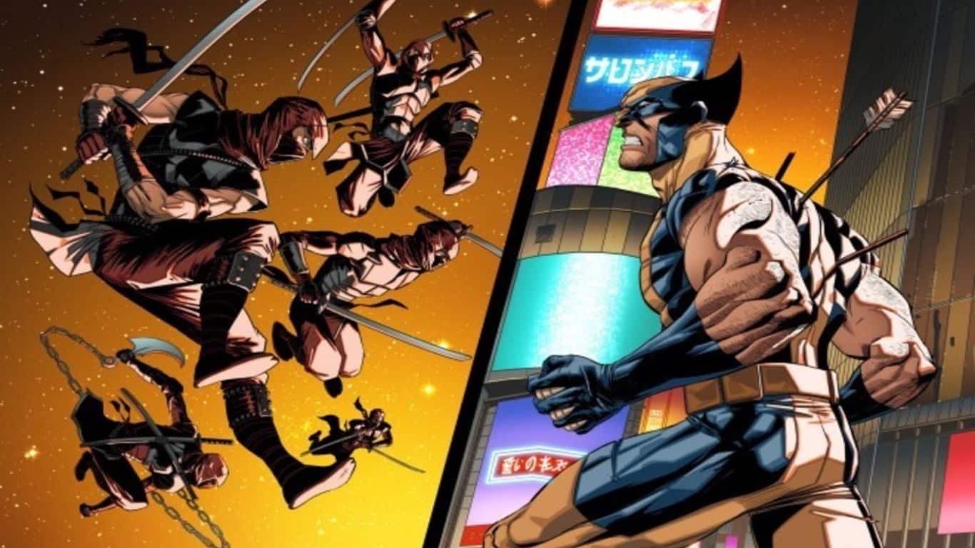 Wolverine and Shingen Yoshida