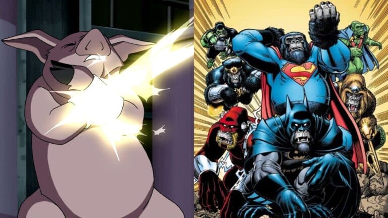 DC超级英雄五次变成动物