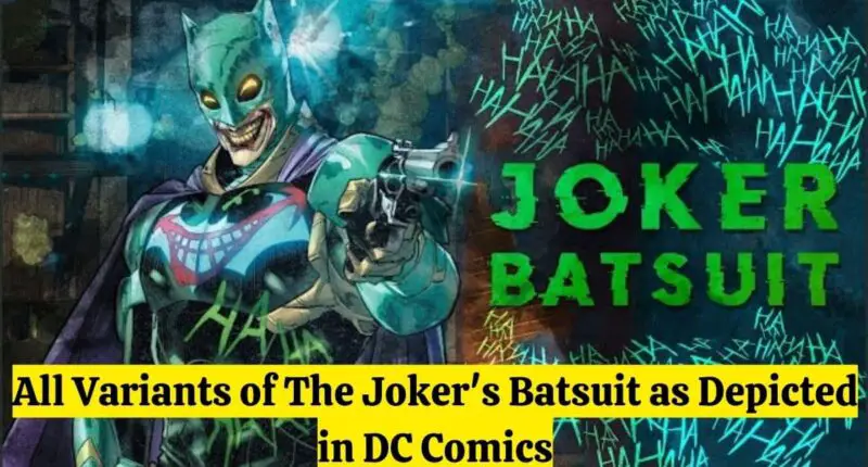 Todas las variantes del traje de Batman del Joker como se muestra en DC Comics
