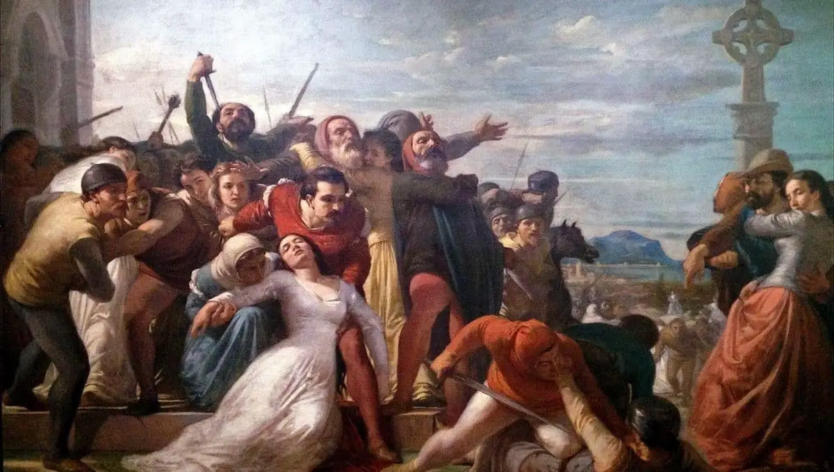 Événements historiques majeurs du 30 mars - Aujourd'hui dans l'histoire - Insurrection des Vêpres siciliennes de 1282