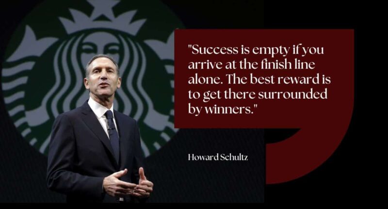Success is empty if you arrive at the finish line alone. The best reward is to get there surrounded by winners.