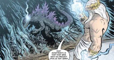 Godzilla contre Zeus (histoires de bandes dessinées)