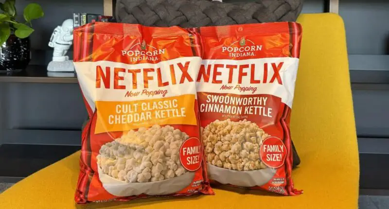 Netflix vendra désormais sa gamme exclusive de pop-corn chez Walmart pour 4.50 $ par sac